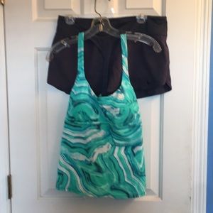 Nike Women’s Swimsuit with Swim Shorts